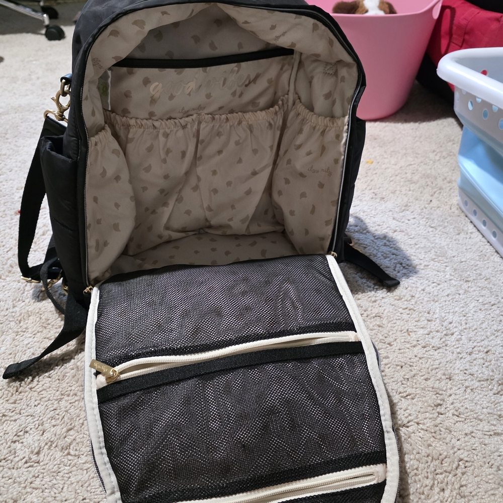 Itzy Ritzy Black Backpack - Picture 2 of 4